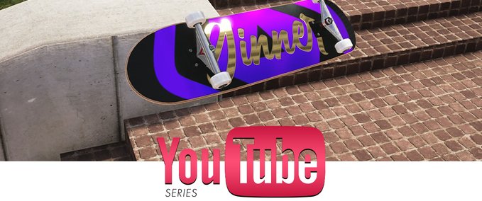 Real Brand YouTube Pro Series Deck - By Bralunit Skater XL mod