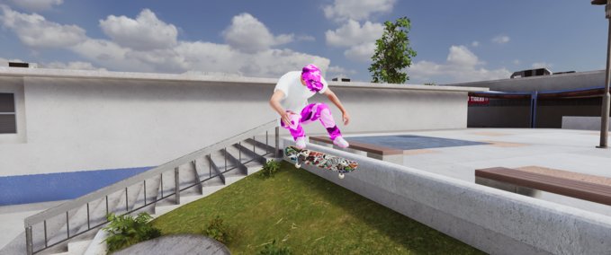 Other my  old skin/setup pink and white pack Skater XL mod