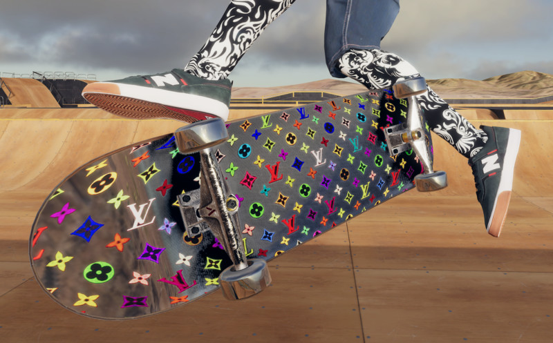Skater XL: supreme X louis vuitton griptape v 1.0 Mod für Skater XL
