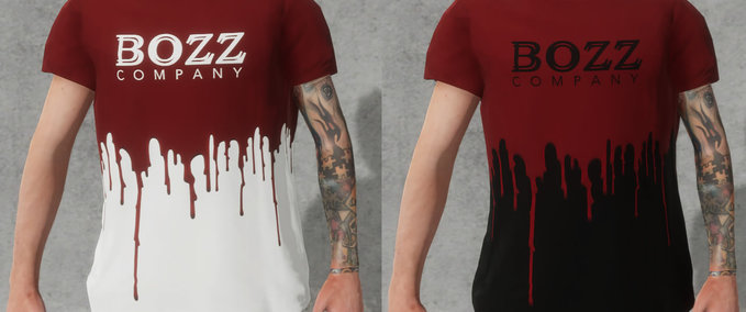 Gear BOZZ T-Shirt King's Blood Skater XL mod