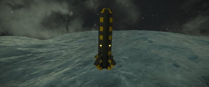 Blueprint Nuclear Cruise Missile Space Engineers mod
