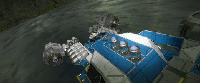 Blueprint Fighter Space Engineers mod