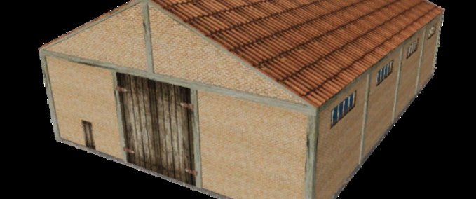 Gebäude Agricultural Brick Shed Landwirtschafts Simulator mod