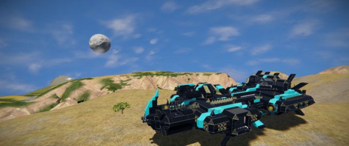 Blueprint EFS Capital Ship Aronnax Space Engineers mod