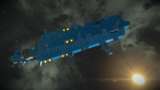 blue war ship Mod Thumbnail