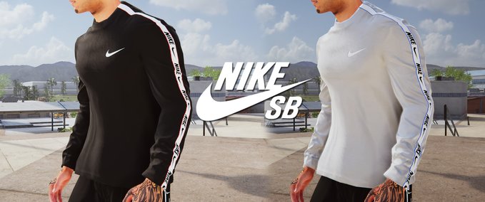 Nike Long Sleeve Sportswear Striped Shirt Pack Mod Image