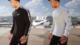 Nike Long Sleeve Sportswear Striped Shirt Pack Mod Thumbnail