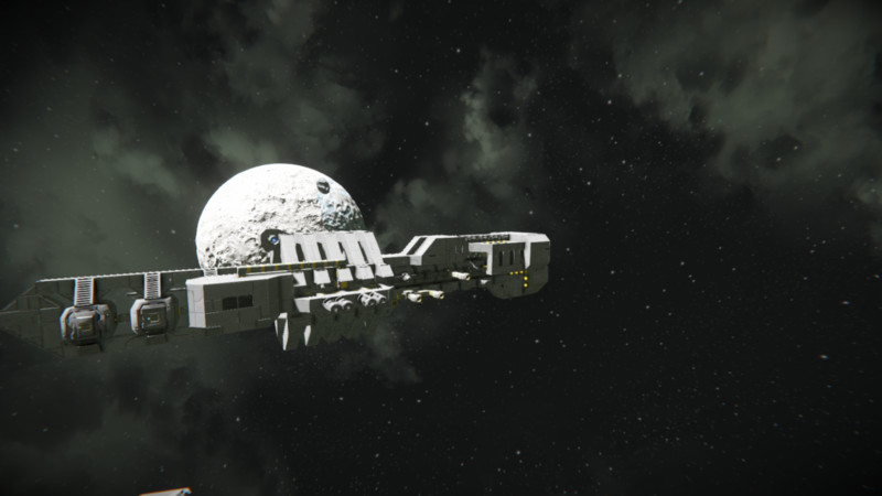 Space Engineers: Simple survival large cargo transport v 1.0 Blueprint ...