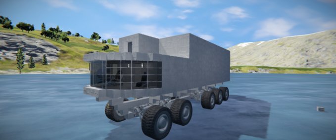 Blueprint Mobile base Space Engineers mod