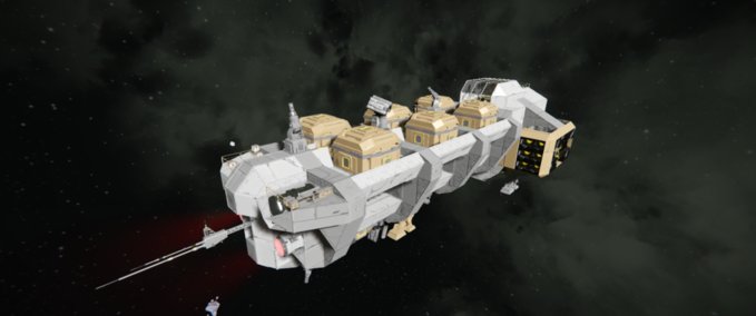 Blueprint Magnus Class Colony Ship Space Engineers mod