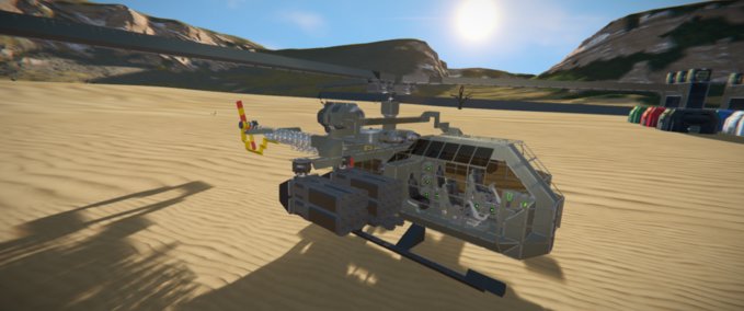 Blueprint SE 3130 ALOUETTE ** (By Lixyss) Space Engineers mod