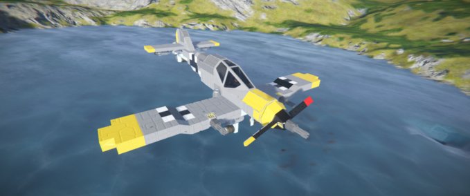 Blueprint Bf-109 Space Engineers mod