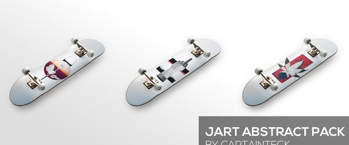 Gear JART ABSTRACT DECKS Skater XL mod
