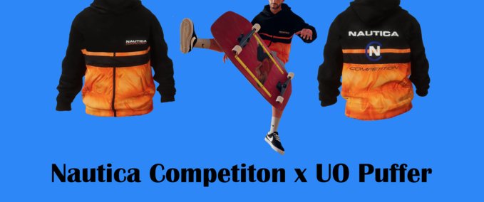 Other Nautica Competition x UO Puffer Skater XL mod