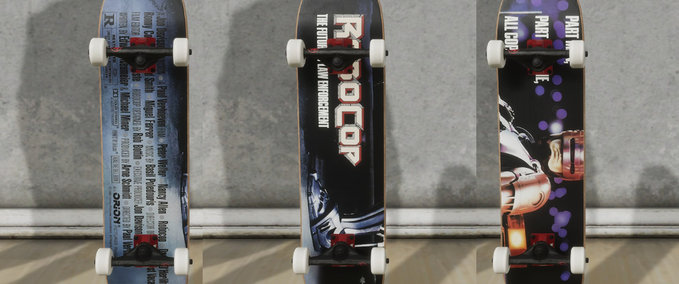 Gear NMNR Robocop pack Skater XL mod