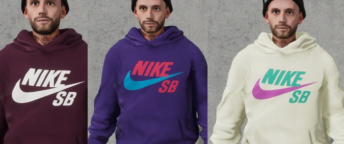 Real Brand Nike SB Hoodies Pack (20) Skater XL mod