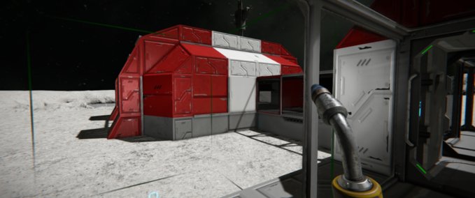 Blueprint Iris Door Station mk.1 Space Engineers mod