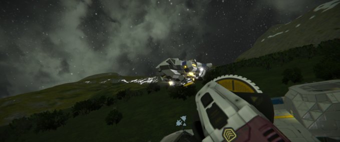 Blueprint ISF-1 Falcon Space Engineers mod