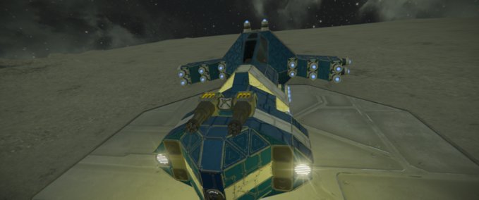 Blueprint Moon Deterrent Space Engineers mod