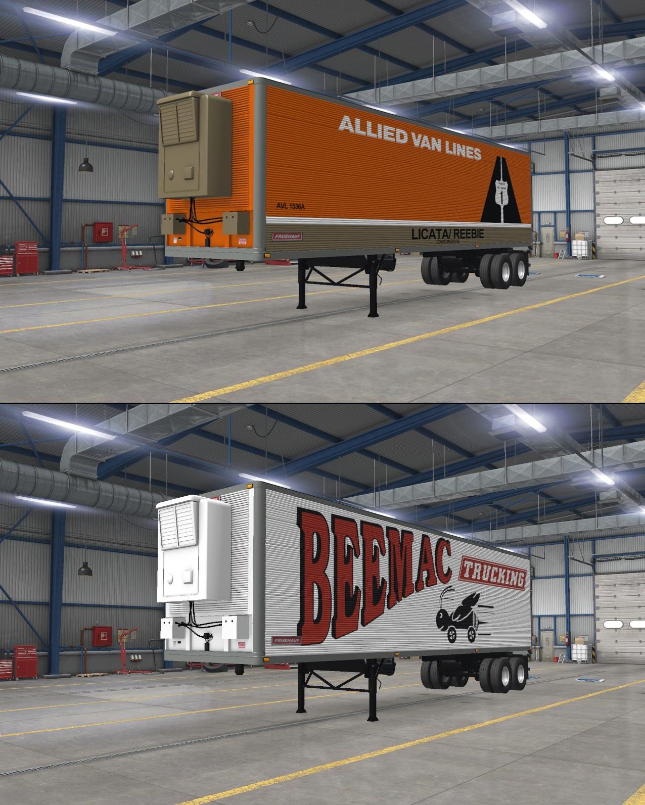 FRUEHAUF FB 40FT REFREGERATOR VAN 1971 V2.0 [1.36 - 1.37] thumbnail 5