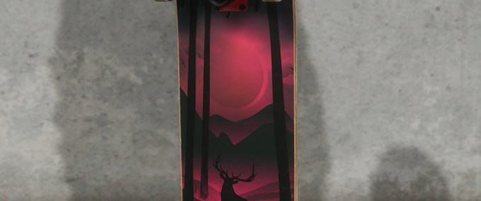Gear Deer Sunset Deck Skater XL mod