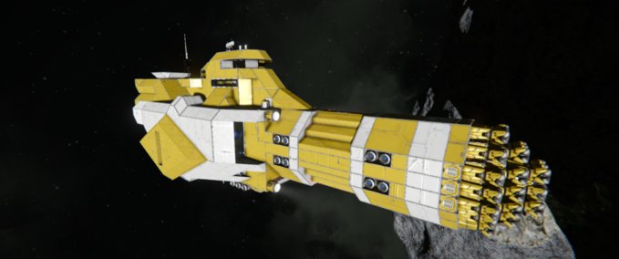 Blueprint CAMDEN DEEP SPACE MINING CDS-11 Space Engineers mod