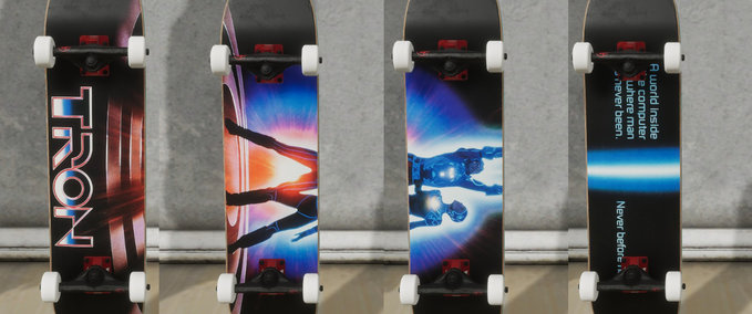 Gear NMNR Tron Pack Skater XL mod