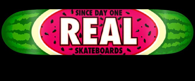 Gear Real Watermelon Deck Skater XL mod