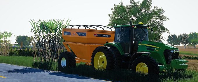 Überladewagen Bulk Carrier Agricultural Trailer Appoio 16000 Landwirtschafts Simulator mod