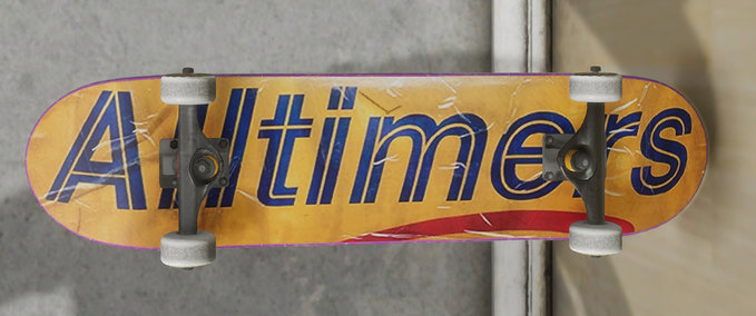 Other Alltimers Spell Out Deck Skater XL mod