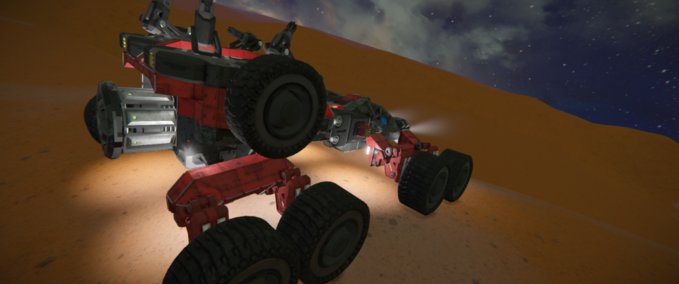 Blueprint Scout Rover Space Engineers mod