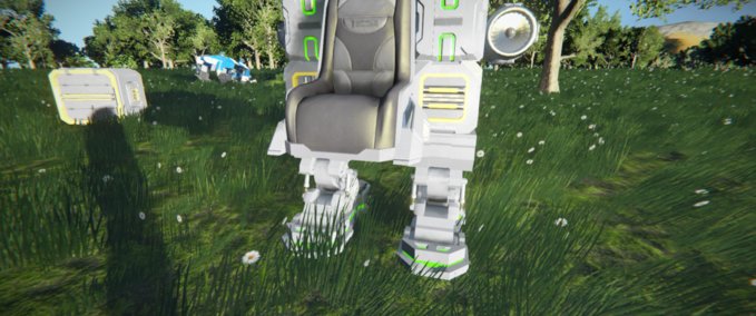 Blueprint 2 percen hover pod Space Engineers mod