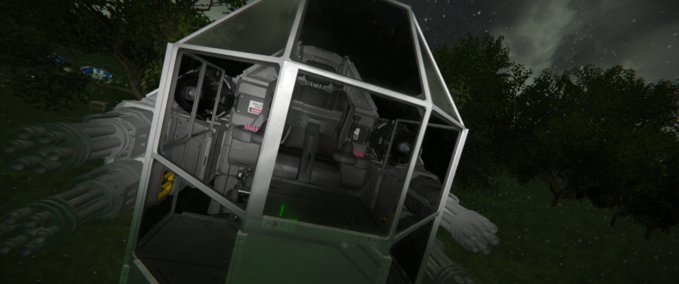 Blueprint Hover pod commbat m Space Engineers mod