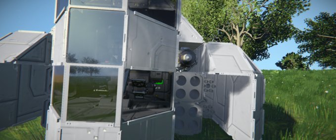 Blueprint Hover pod h Space Engineers mod