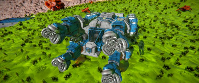 Blueprint Large Atmos Miner Space Engineers mod