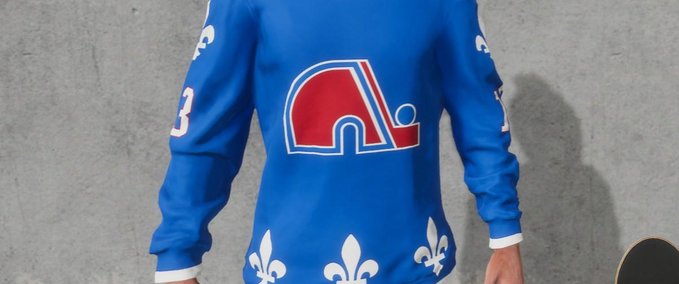 Gear NHL Quebec Nordiques Jersey Skater XL mod