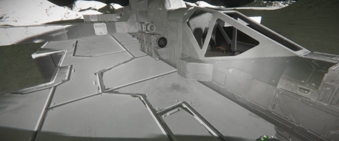 Blueprint F-14 Broadsword Space Engineers mod