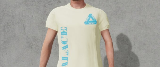 Real Brand Palace Split Letters T-Shirt Skater XL mod