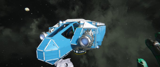 Blueprint AngelShark Light Freighter Space Engineers mod