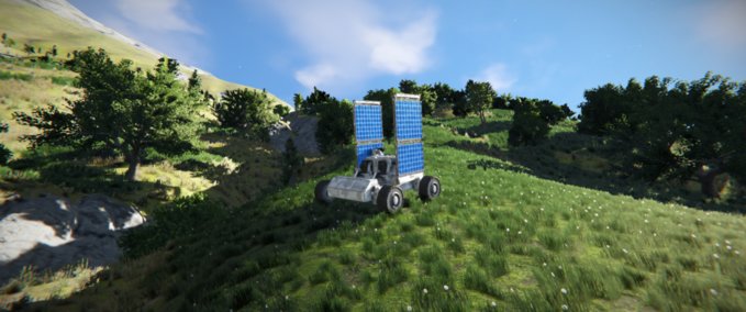 Blueprint Solar Rover Mk. 1 Space Engineers mod