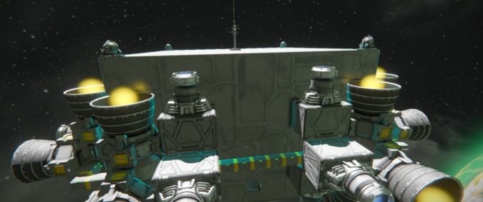 Blueprint Space Base v1 Space Engineers mod