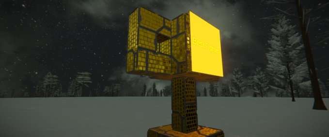 Blueprint Best Fighter Trophy Cup Space Engineers mod