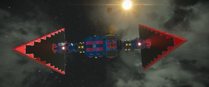 Blueprint TIE HUNTER Space Engineers mod