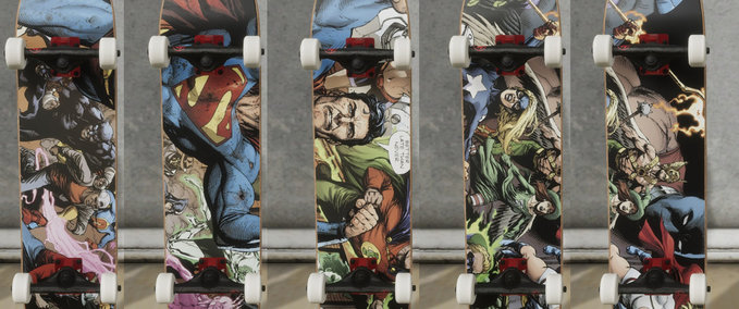 Gear NMNR DC Superman Pack Skater XL mod