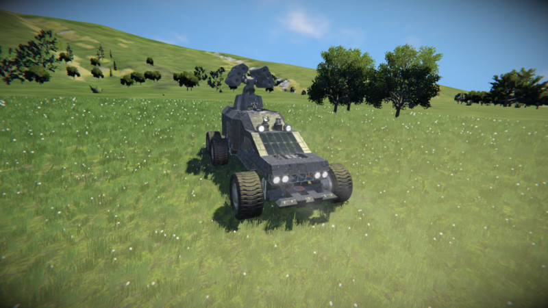 Space Engineers: NLN Grizzly heavy attack rover v 1.0 Blueprint, Rover ...