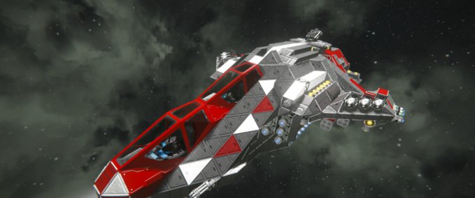 Blueprint Wyvern V2 L-A DropShip Space Engineers mod