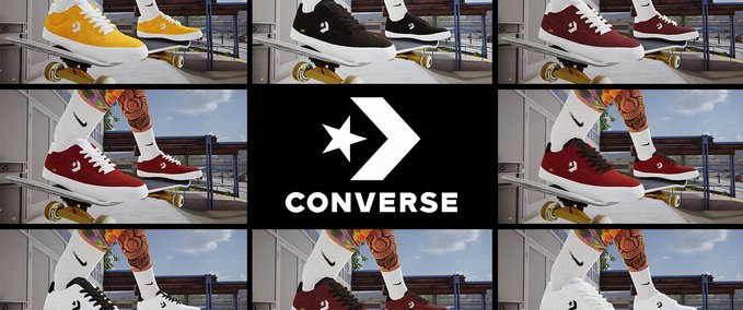 Gear Converse CONS Louise Lopez Pro Pack Skater XL mod
