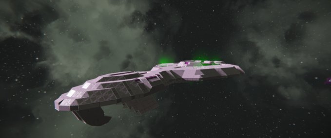 Blueprint Halo covenant light cruiser Space Engineers mod