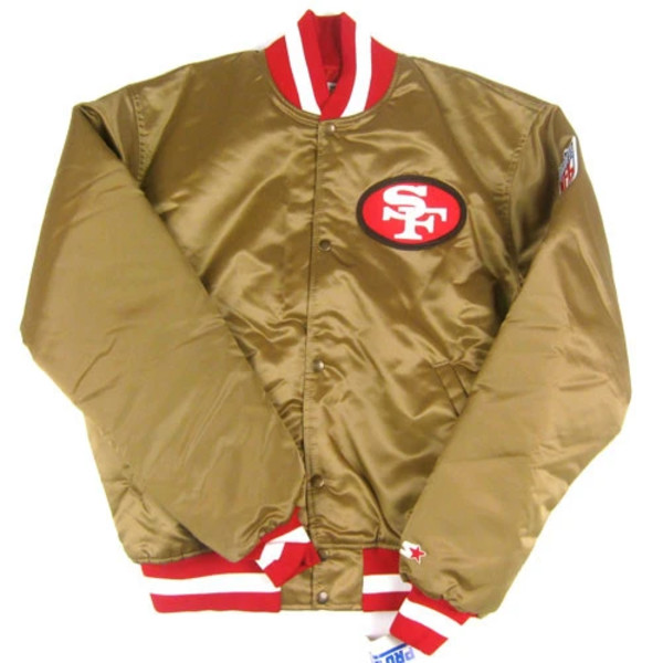Skater XL: Vintage San Francisco 49ers Starter Jacket NWT v 1.0 