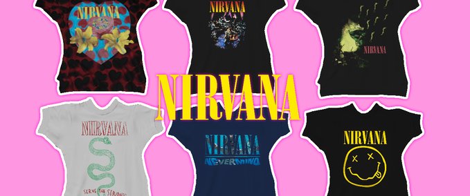 Gear Nirvana T-Shirt 10 - Pack Skater XL mod